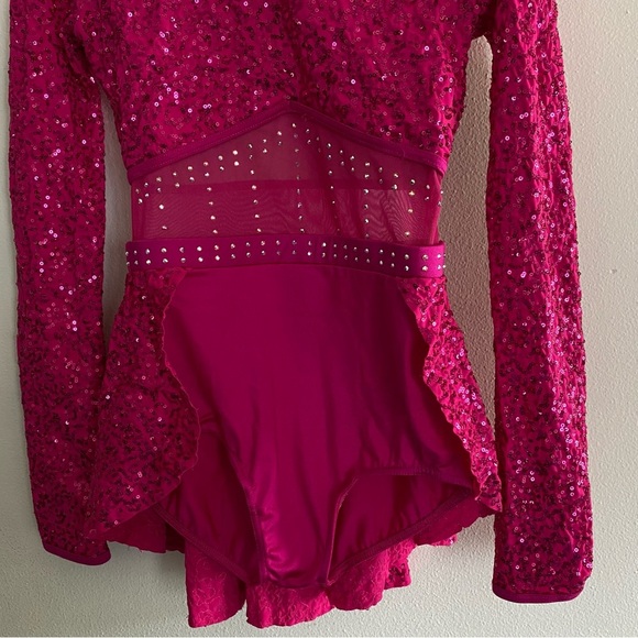 Weissman Crazy What Love Can Do 14913 Sequin Jazz Solo Dance Ice Skating Costume - Picture 5 of 12